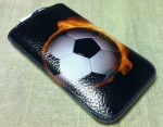 Чехол для Samsung Galaxy II (9100) футбольной тематики