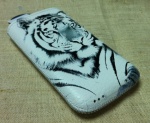 Чехол для телефона с белым тигром